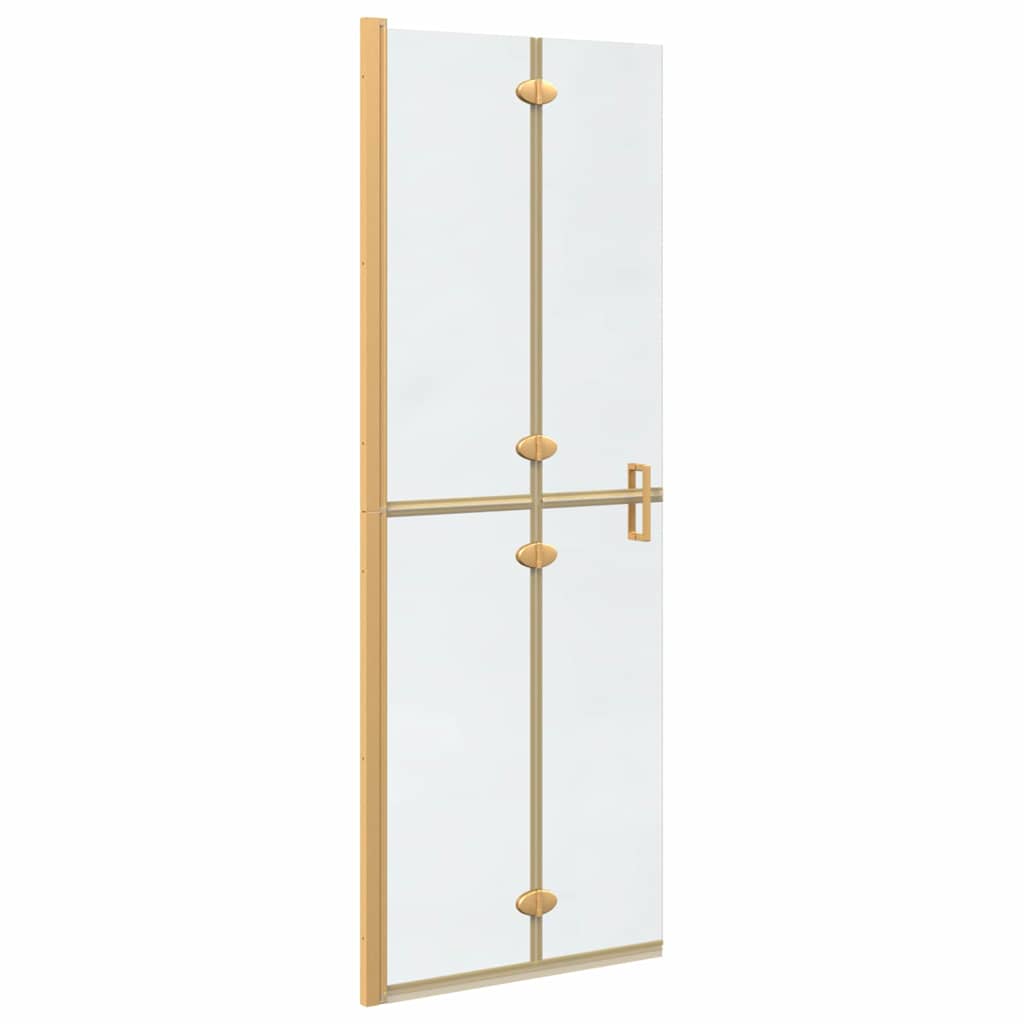 Vidaxx paroi de douche à l'italienne or 90 x 6,5 x 190 cm