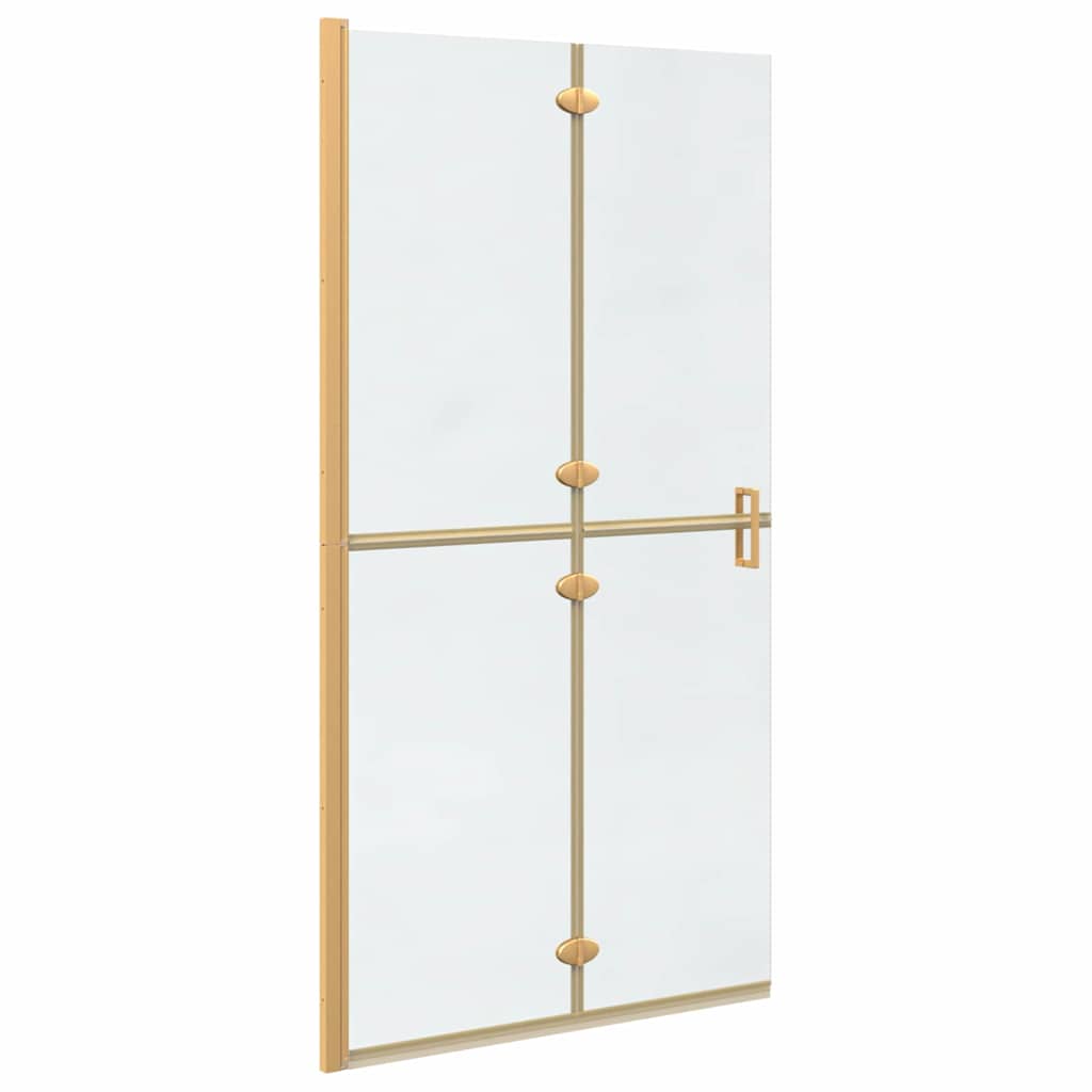 Vidaxx paroi de douche à l'italienne or 90 x 6,5 x 190 cm