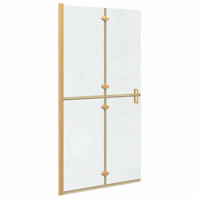 Vidaxx paroi de douche à l'italienne or 90 x 6,5 x 190 cm
