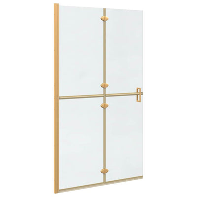 Vidaxx paroi de douche à l'italienne or 90 x 6,5 x 190 cm