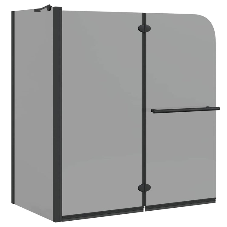 Vidaxx cabine de douche pliante foncé transparent 120 x 67 x 129 cm