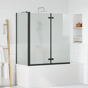 Paroi de douche Vidaxx noir 120 x 68 x 130 cm verre ESG et aluminium - afbeelding 1