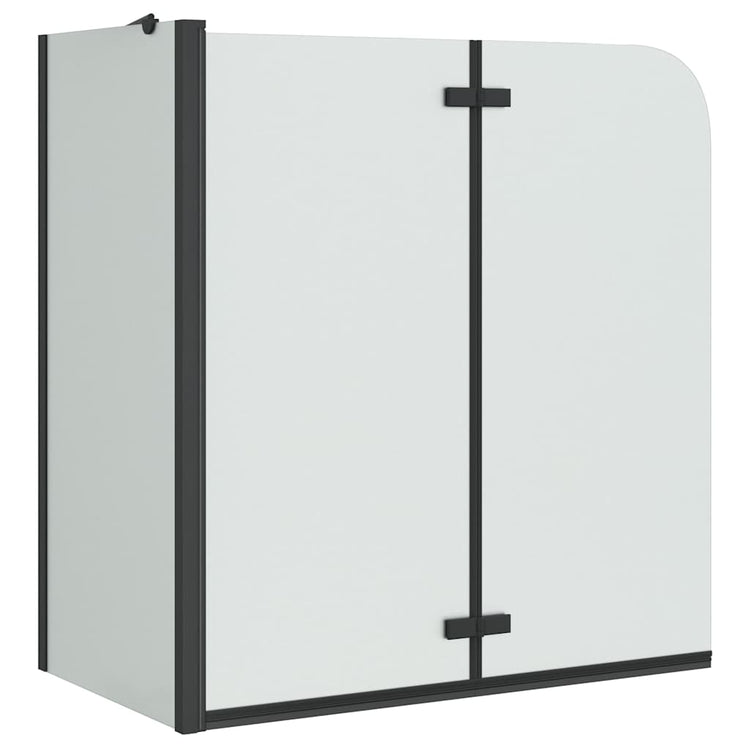 Paroi de douche Vidaxx noir 120 x 68 x 130 cm verre ESG et aluminium