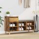 Vidaxx armoire à chaussures avec tiroir vieux bois 102 x 36 x 60 cm bois traité