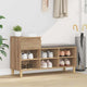 Vidaxx meuble à chaussures chêne artisanal 102 x 36 x 60 cm bois d'ingénierie