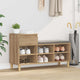 Vidaxx meuble à chaussures chêne artisanal 102 x 36 x 60 cm bois d'ingénierie