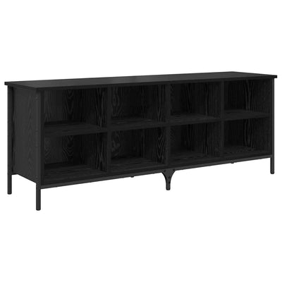 Vidaxx meuble à chaussures avec étagère avec rangement chêne noir 131 x 35 x 50 cm