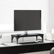Vidaxxl support pour moniteur chêne noir 55 x 23 x 14 cm bois fini