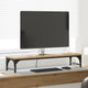 VidaXL support pour moniteur chêne artisanal 85 x 23 x 15,5 cm bois d'ingénierie