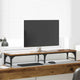 Vidaxxl support pour moniteur vieux bois 105 x 23 x 15,5 cm bois traité