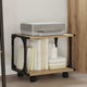 VidaXL support d'imprimante chêne artisanal 41 x 28 x 33,5 cm bois d'ingénierie