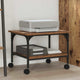 Vidaxxl support d'imprimante vieux bois 50 x 40 x 38 cm bois traité