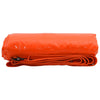 Bâche Vidaxl 650g m² orange toile 4 x 4 m avec enduction PVC