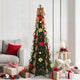 Vidaxx sapin de Noël artificiel avec 150 LED avec PVC vert standard 185 cm