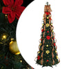 Vidaxx sapin de Noël artificiel avec 200 LED avec PVC vert standard 215 cm