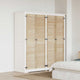 Vidaxxl porte d'armoire 4 pcs naturel 170 x 2,1 x 39,5 cm bois de pin massif