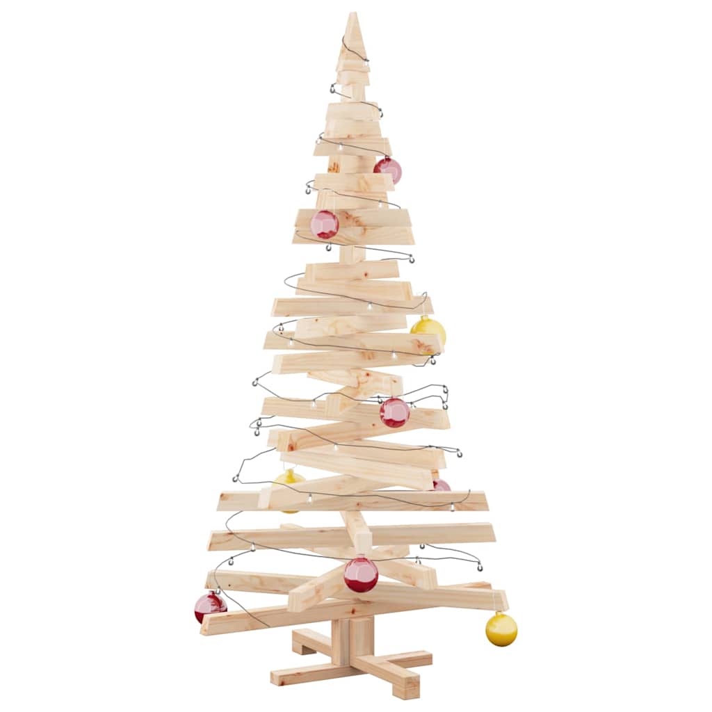 Vidaxx Arbres de Noël en bois de pin massif naturel standard de 150 cm