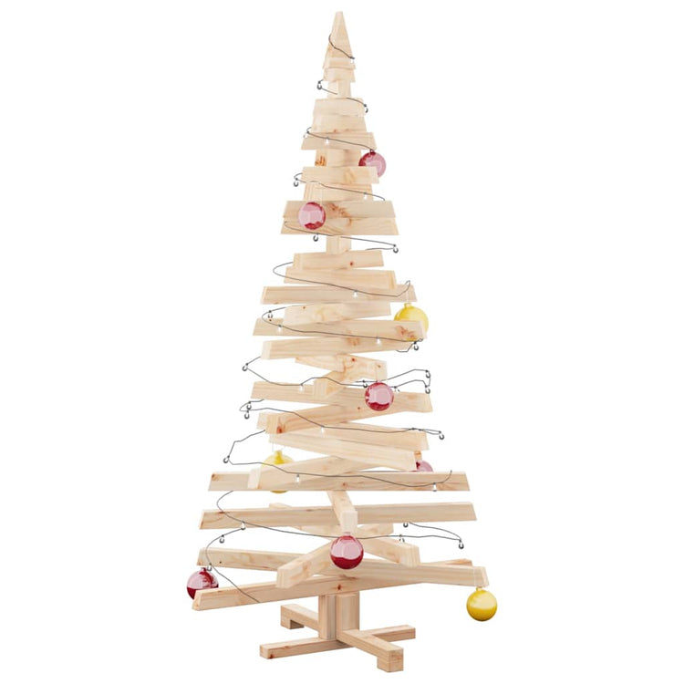 Vidaxx Arbres de Noël en bois de pin massif naturel standard de 150 cm
