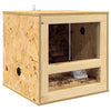 Vidaxl terrarium marron 40 x 40 x 40 cm osb