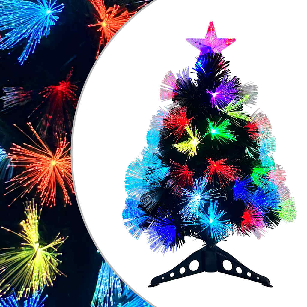 Vidaxx sapin de Noël artificiel avec 50 LED en PVC vert standard 64 cm