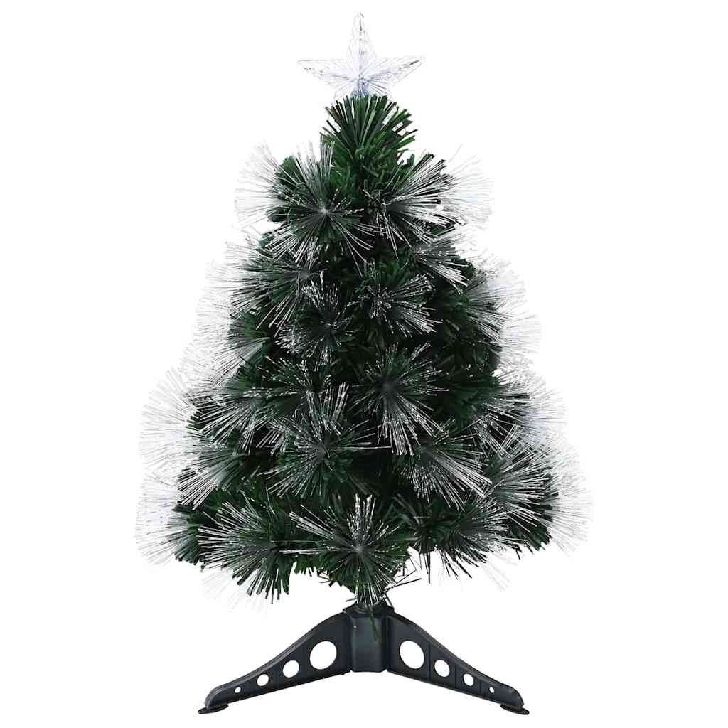 Vidaxx sapin de Noël artificiel avec 50 LED en PVC vert standard 64 cm
