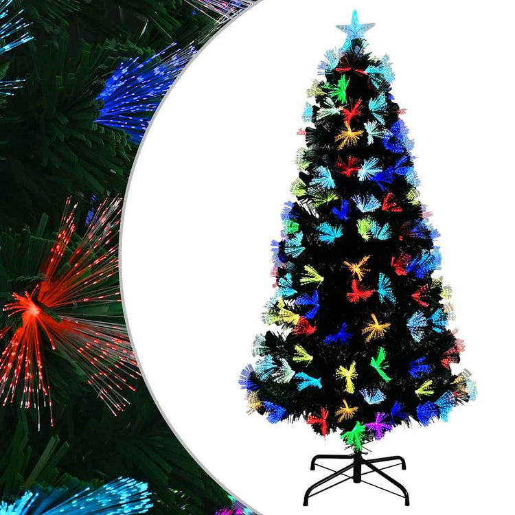 Vidaxx sapin de Noël artificiel avec 120 LED avec PVC vert standard 120 cm
