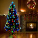 Vidaxx sapin de Noël artificiel avec 160 LED avec PVC vert standard 150 cm