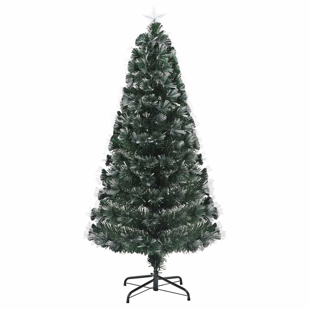 Vidaxx sapin de Noël artificiel avec 210 LED avec PVC vert standard 180 cm