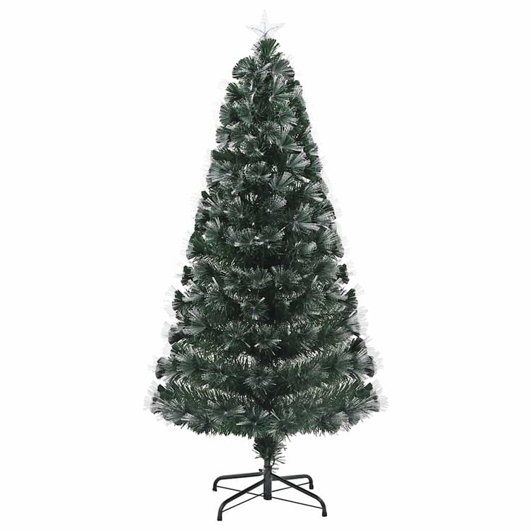 Vidaxx sapin de Noël artificiel avec 210 LED avec PVC vert standard 180 cm