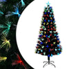 Vidaxx sapin de Noël artificiel avec 250 LED avec PVC vert standard 210 cm