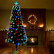 Vidaxx sapin de Noël artificiel avec 300 LED avec PVC vert standard 240 cm