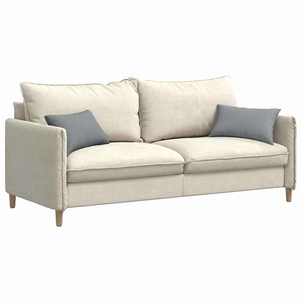 VidaXL coussins de canapé 2 pièces tissu gris clair 50 x 30 cm