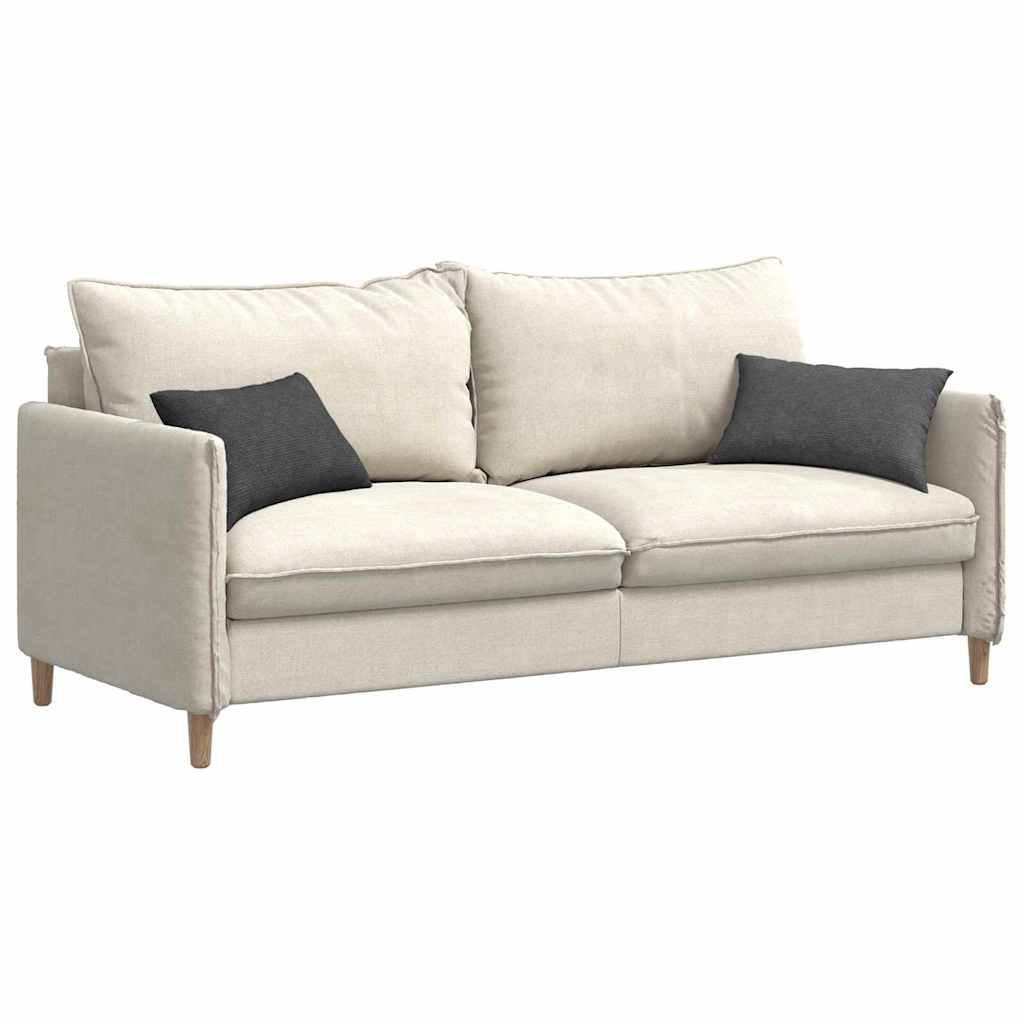 VidaXL coussins de canapé 2 pièces gris foncé 50 x 30 cm tissu corde