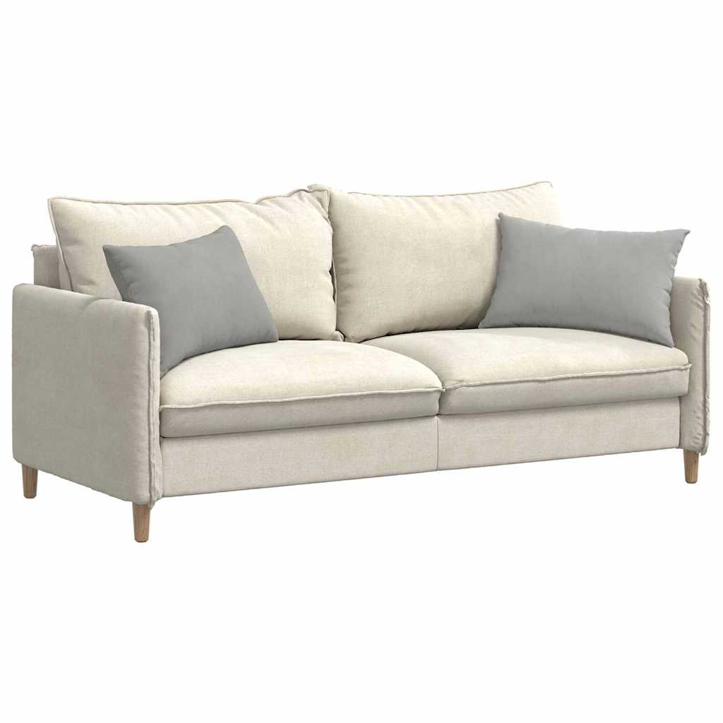 VidaXL coussins de canapé 2 pièces tissu gris clair 60 x 40 cm