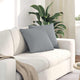VidaXL coussins de canapé 2 pcs tissu gris clair 45 x 45 cm