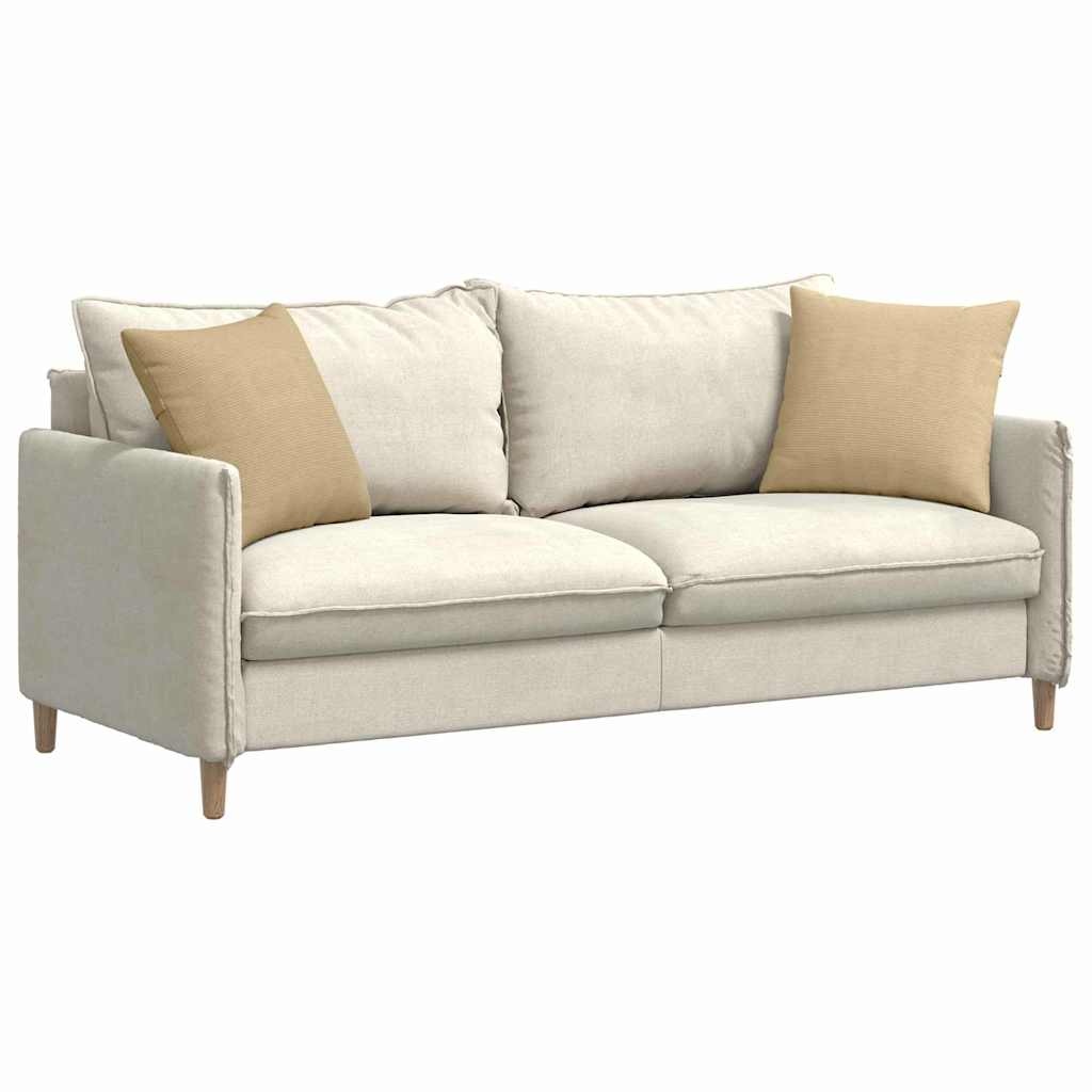 VidaXL coussins de canapé 2 pièces gris vert 45 x 45 cm tissu corde