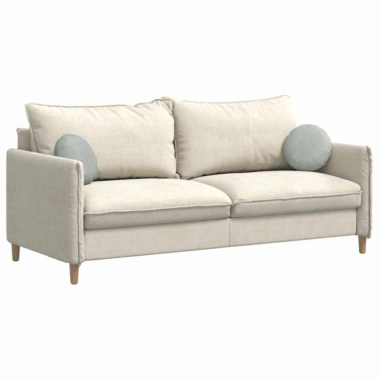 Vidaxx coussins d'assise 2 pièces gris clair ø 40 x 13 cm velours