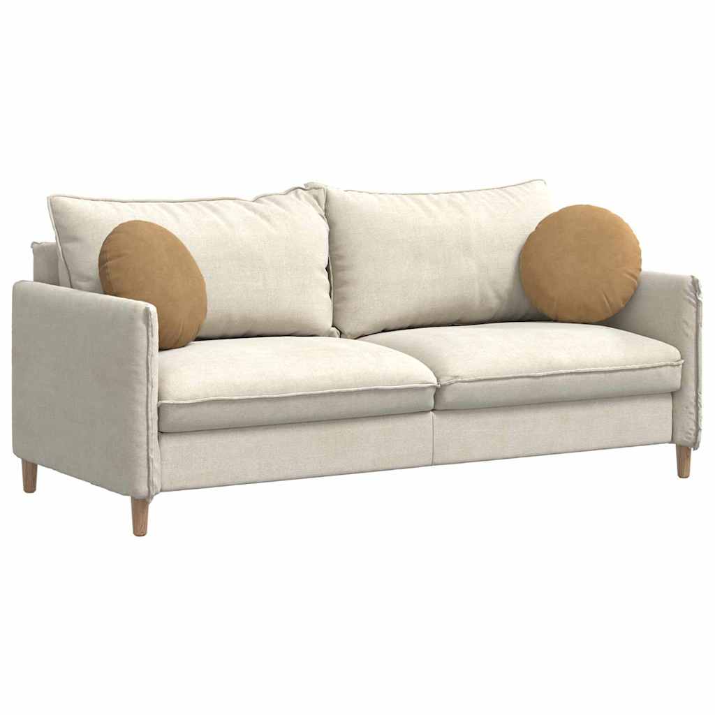 Vidaxx coussins d'assise 2 pièces marron ø 40 x 13 cm velours