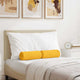 VidaXL traversins 2 pièces jaune clair ø 15 x 40 cm tissu corde