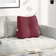 Vidaxx coussin de dossier rouge vin 45 x 24 x 50 cm tissu