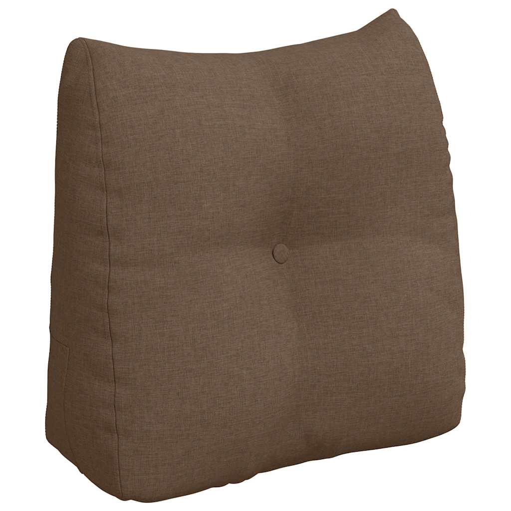 Vidaxx coussin de dossier marron 45 x 24 x 50 cm tissu