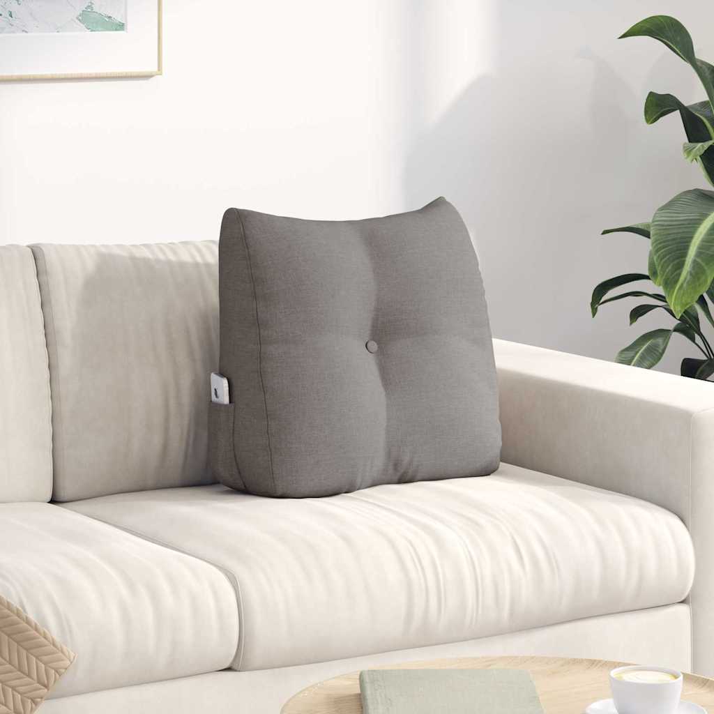 Vidaxx coussin de dossier taupe 45 x 24 x 50 cm tissu