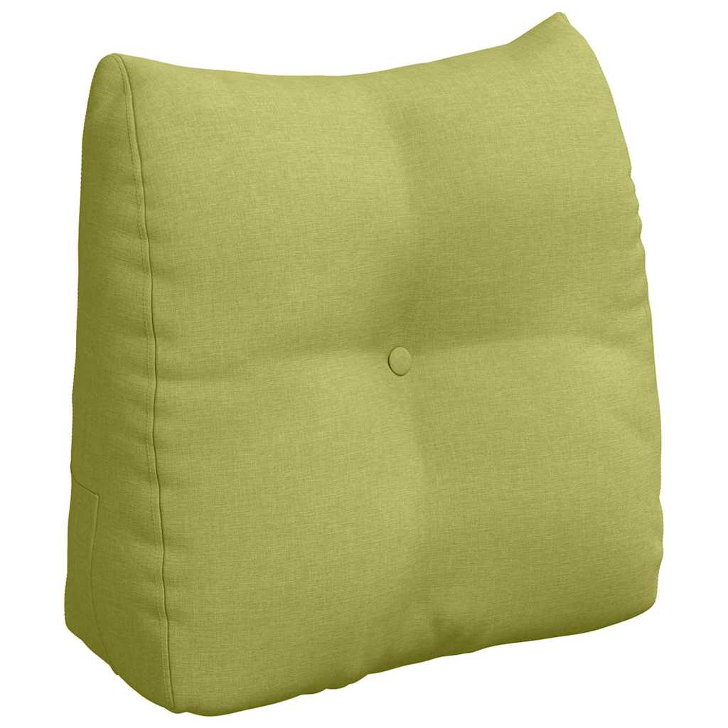Vidaxx coussin de dossier vert clair 45 x 24 x 50 cm tissu