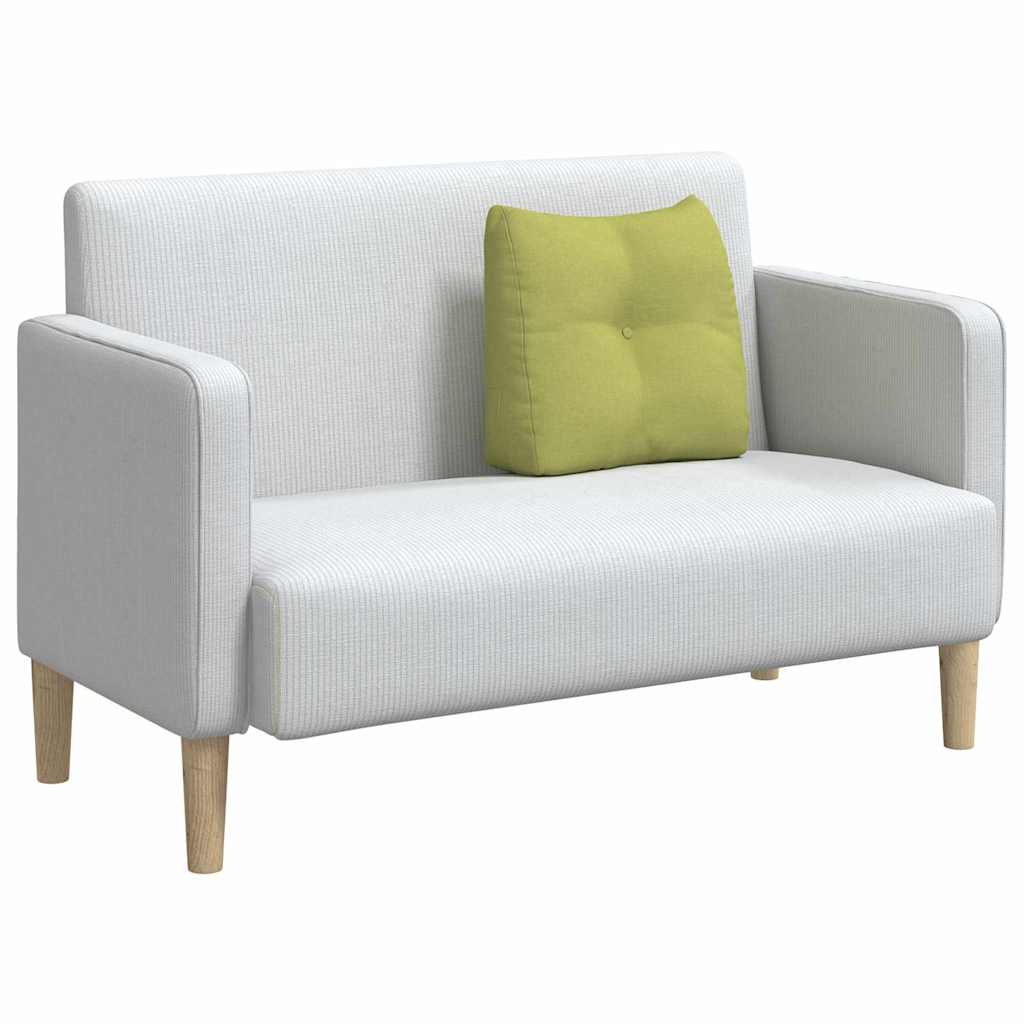 Vidaxx coussin de dossier vert clair 45 x 24 x 50 cm tissu