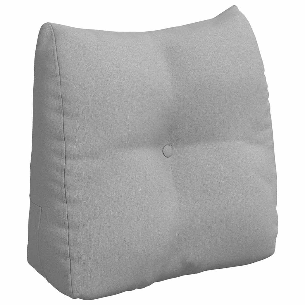 Vidaxx coussin de dossier gris nuage 45 x 24 x 50 cm tissu