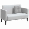 Vidaxx coussin de dossier gris nuage 45 x 24 x 50 cm tissu