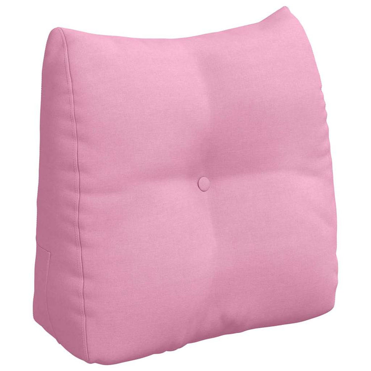 Vidaxx coussin de dossier rose 45 x 24 x 50 cm tissu