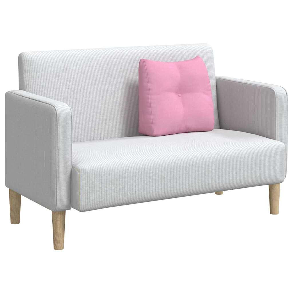 Vidaxx coussin de dossier rose 45 x 24 x 50 cm tissu