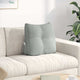 Vidaxx coussin de dossier gris clair 45 x 24 x 50 cm velours