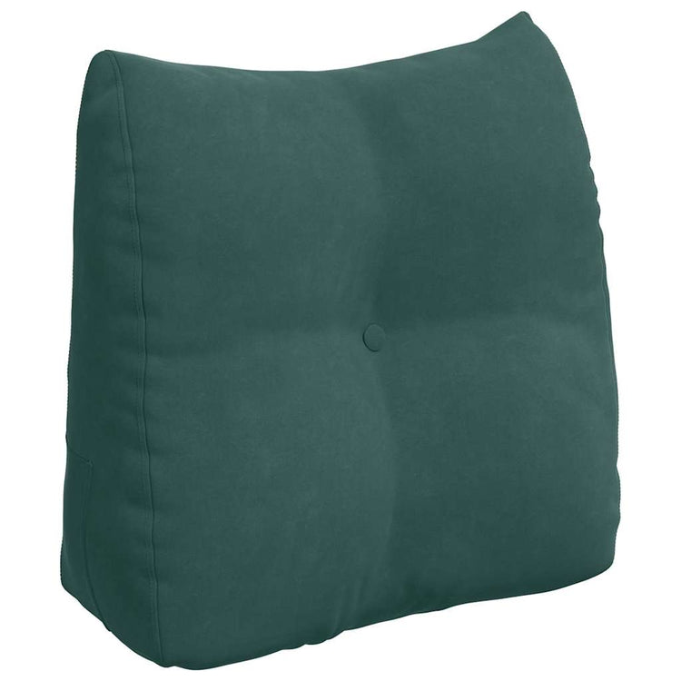 Vidaxx coussin de dossier vert foncé 45 x 24 x 50 cm velours